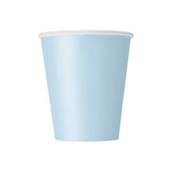 Creative Converting Bicchieri Carta Azzurro Pastello