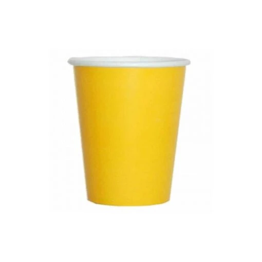 Creative Converting Bicchieri Carta Giallo
