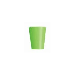 Unique Bicchieri Carta Verde 8pz