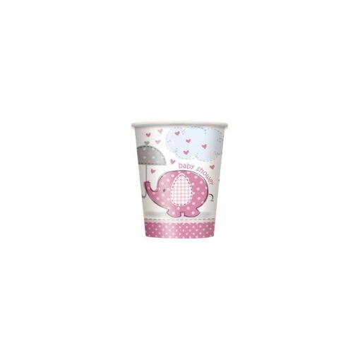 Unique Bicchieri Elefantino Rosa