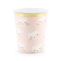 Partydeco Bicchieri Gattini