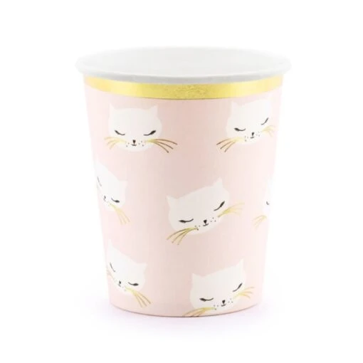 Partydeco Bicchieri Gattini