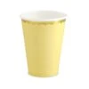 Partydeco Bicchieri Giallo E Oro -Party Supplies Area bicchieri giallo e oro