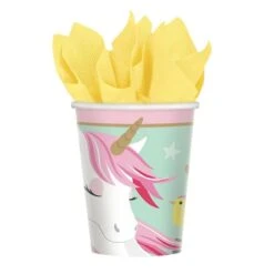 AMSCAN Bicchieri Magical Unicorn
