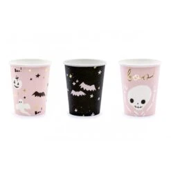 Partydeco Bicchieri Pink Halloween