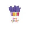 AMSCAN Bicchieri Radiant Birthday