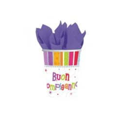 AMSCAN Bicchieri Radiant Birthday