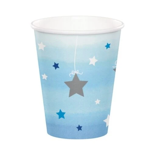 Creative Converting Bicchieri Stelline Azzurro