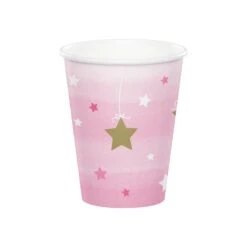 Creative Converting Bicchieri Stelline Rosa