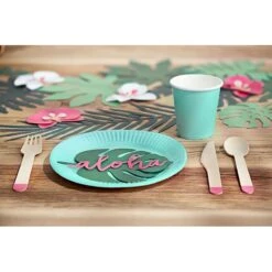 Partydeco Bicchieri Turchese -Party Supplies Area bicchieri turchese 2