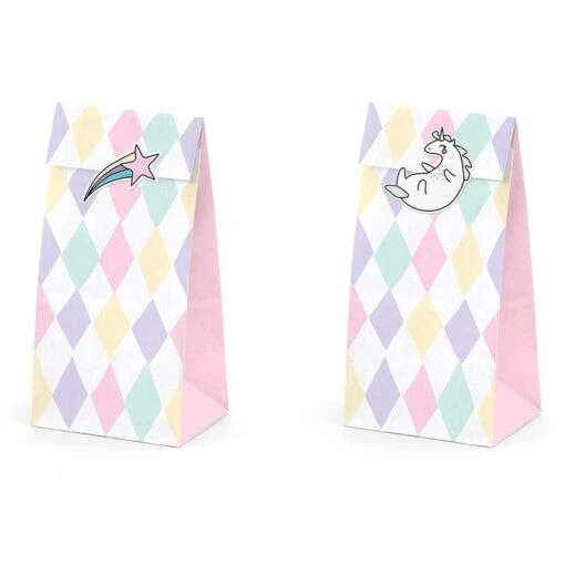 Partydeco Borsine Party Unicorno Make A Wish