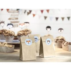 Partydeco Bustine Con Sticker Bosco