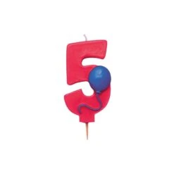 Creative Converting Candela Numerale Palloncino 5