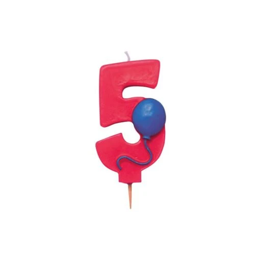 Creative Converting Candela Numerale Palloncino 5