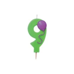 Creative Converting Candela Numerale Palloncino 9