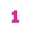Creative Converting Candelina 1 Anno Girl -Party Supplies Area candelina 1 anno girl