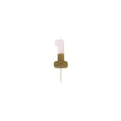 Talking Tables Candelina Glitter Oro 1