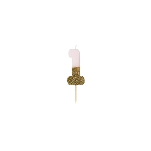 Talking Tables Candelina Glitter Oro 1