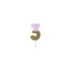 Talking Tables Candelina Glitter Oro 3 -Party Supplies Area candelina glitter oro 3