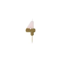 Talking Tables Candelina Glitter Oro 4