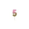 Talking Tables Candelina Glitter Oro 5 -Party Supplies Area candelina glitter oro 5
