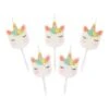 Talking Tables Set Candeline Unicorno -Party Supplies Area candelina torta compleanno unicorno 1
