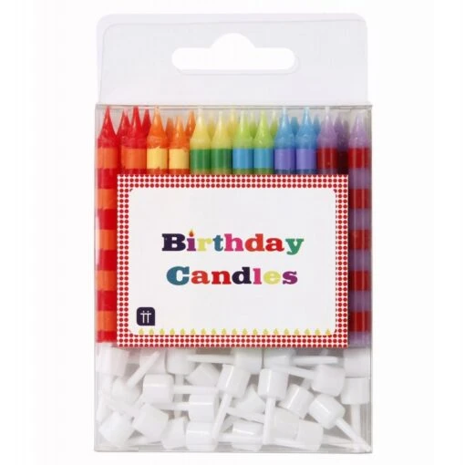 Talking Tables Candeline Assortite A Righe Colorate