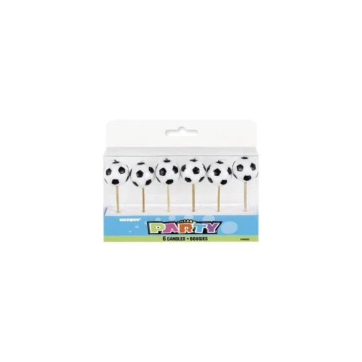 Unique Candeline Calcio 6pz