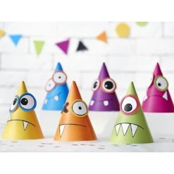 Partydeco Cappellini Mostri