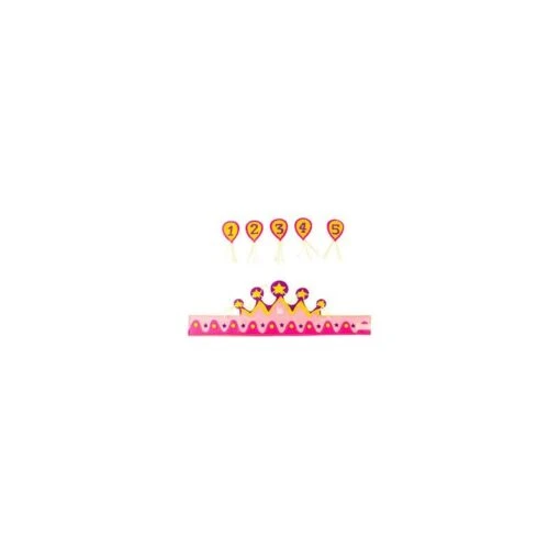 Folat Corona In Feltro 1-5 Anni Rosa - Image 2