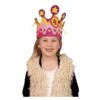Folat Corona In Feltro 1-5 Anni Rosa -Party Supplies Area corona in feltro 1 5 anni rosa