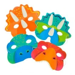 Talking Tables Set Maschere Dinosauri