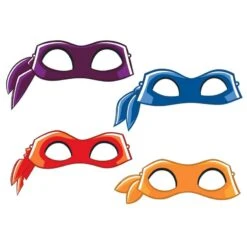 AMSCAN Mascherine Tartarughe Ninja