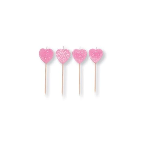 Creative Converting Mini Candeline Cuoricini 10pz