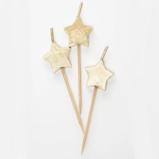 Unique Mini Candeline Stelline Oro - Image 2