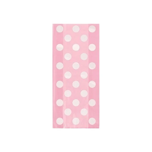 Unique Sacchetti Rosa A Pois