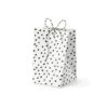Partydeco Scatolette Bianche A Pois Neri -Party Supplies Area scatolette bianche a pois neri