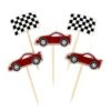 Talking Tables Set Candeline Macchina Da Corsa -Party Supplies Area set candeline cars macchina da corsa